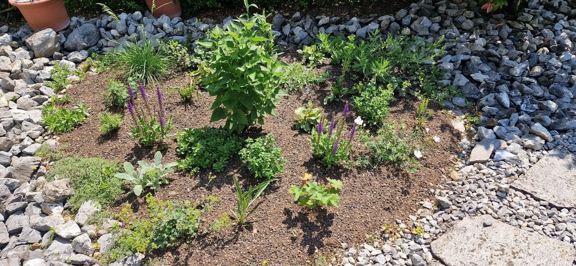 Sitzplatz mit Andeer-Platten in Stettfurt - Bild 5