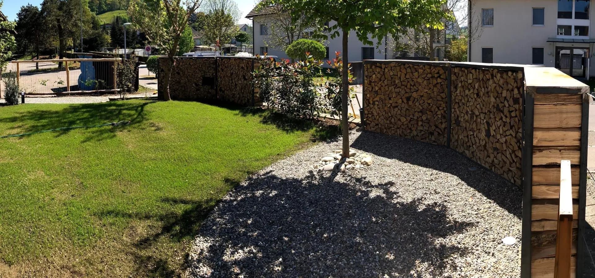 Gartenumbau in Elgg