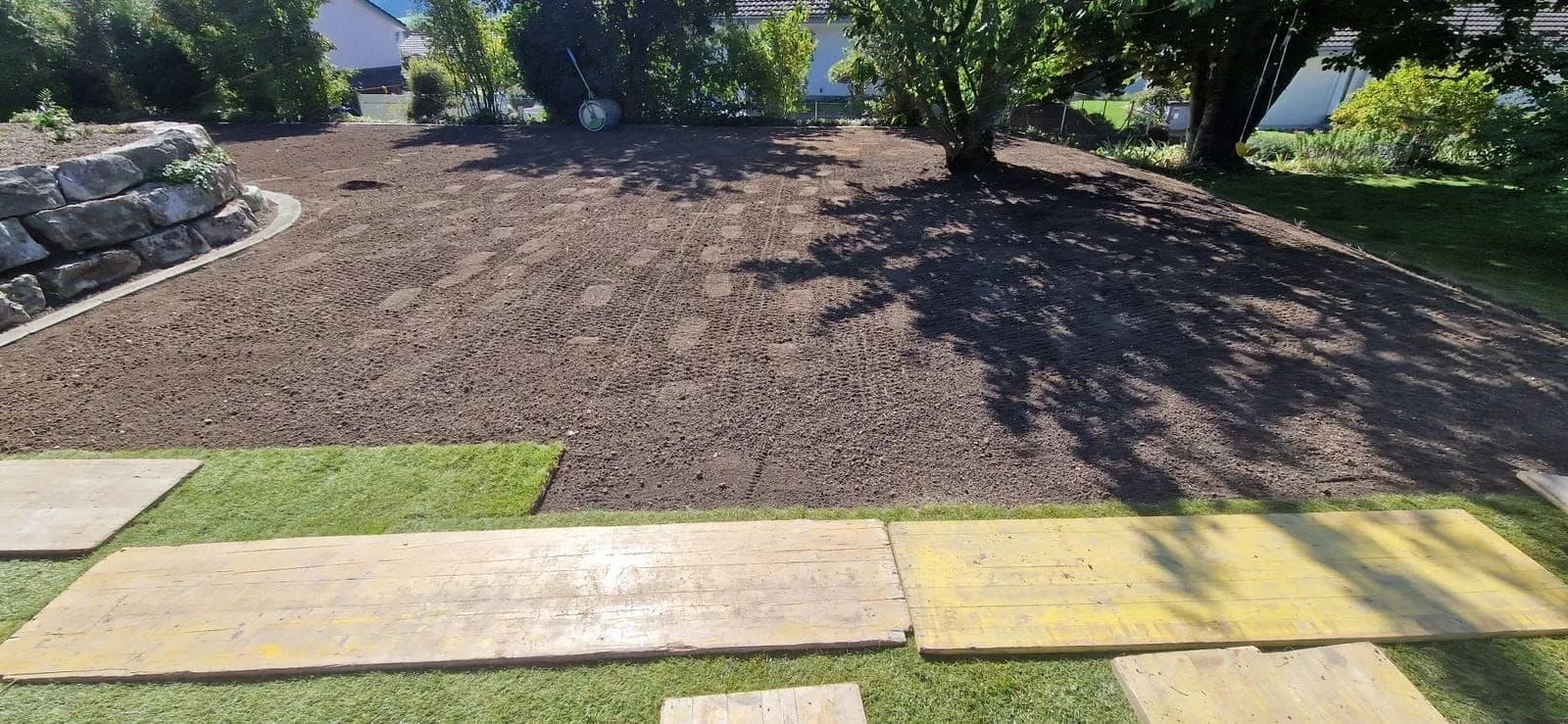 Rasensanierung & Rollrasen im Thurgau - Ritzmann Gartenbau Aadorf