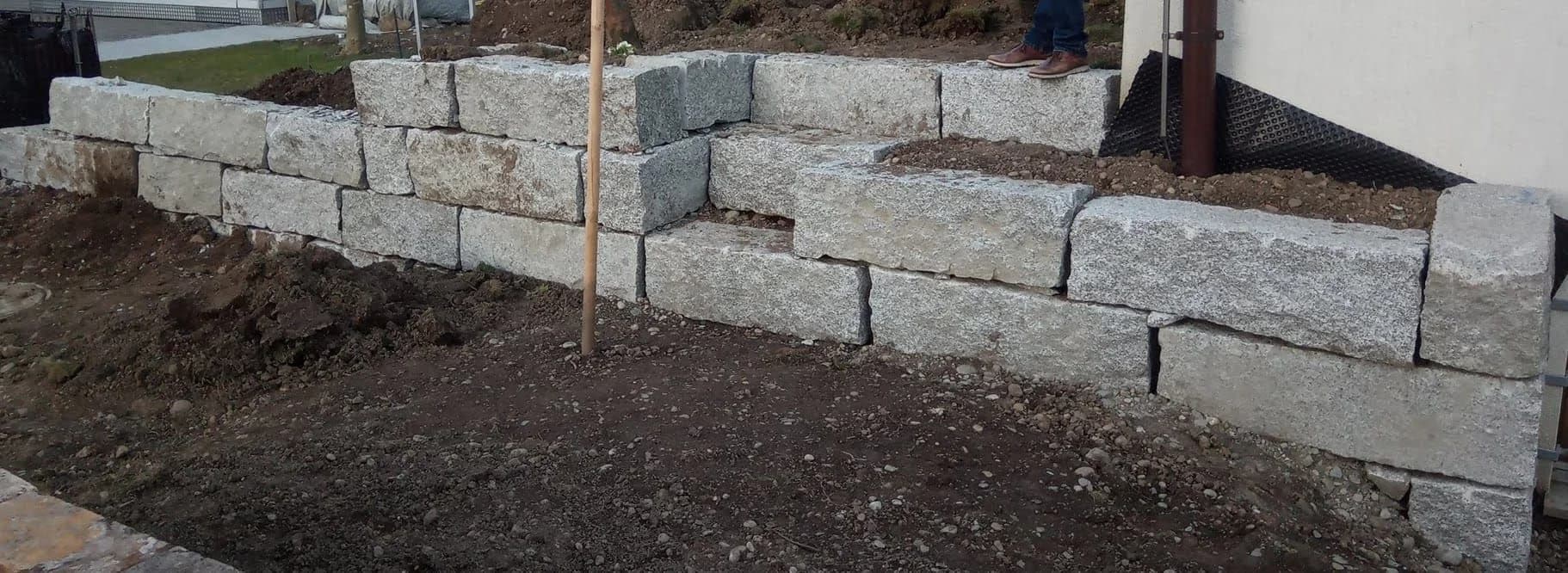 Trockenmauer Projekt 7