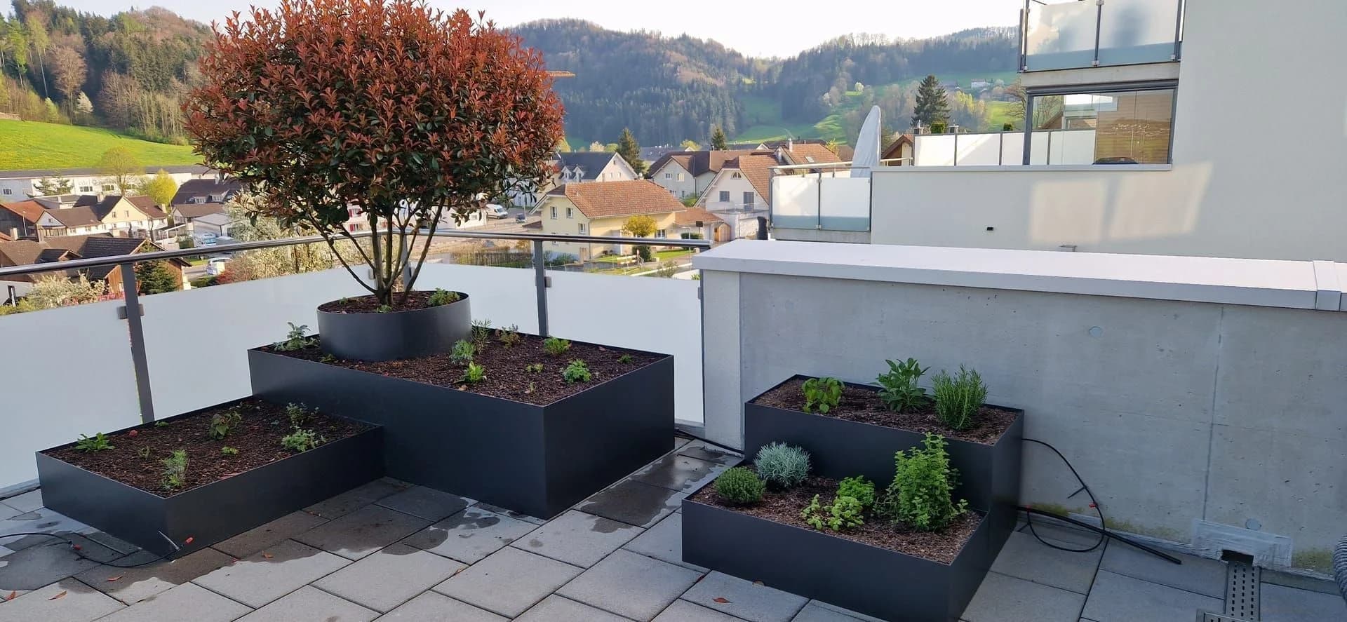 Terrassengestaltung Thurgau